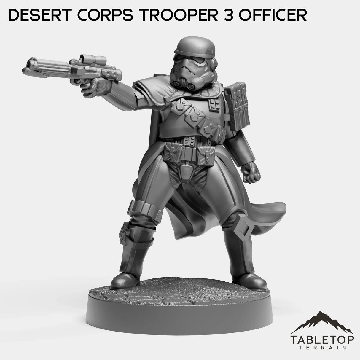Tabletop Terrain Miniature Desert Corps Troopers