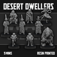 Tabletop Terrain Miniature Desert Dwellers