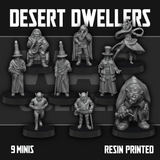 Tabletop Terrain Miniature Desert Dwellers