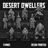 Tabletop Terrain Miniature Desert Dwellers