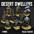 Tabletop Terrain Miniature Desert Dwellers