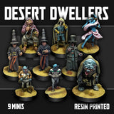 Tabletop Terrain Miniature Desert Dwellers