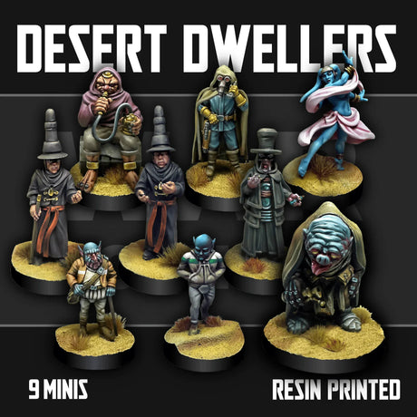 Tabletop Terrain Miniature Desert Dwellers