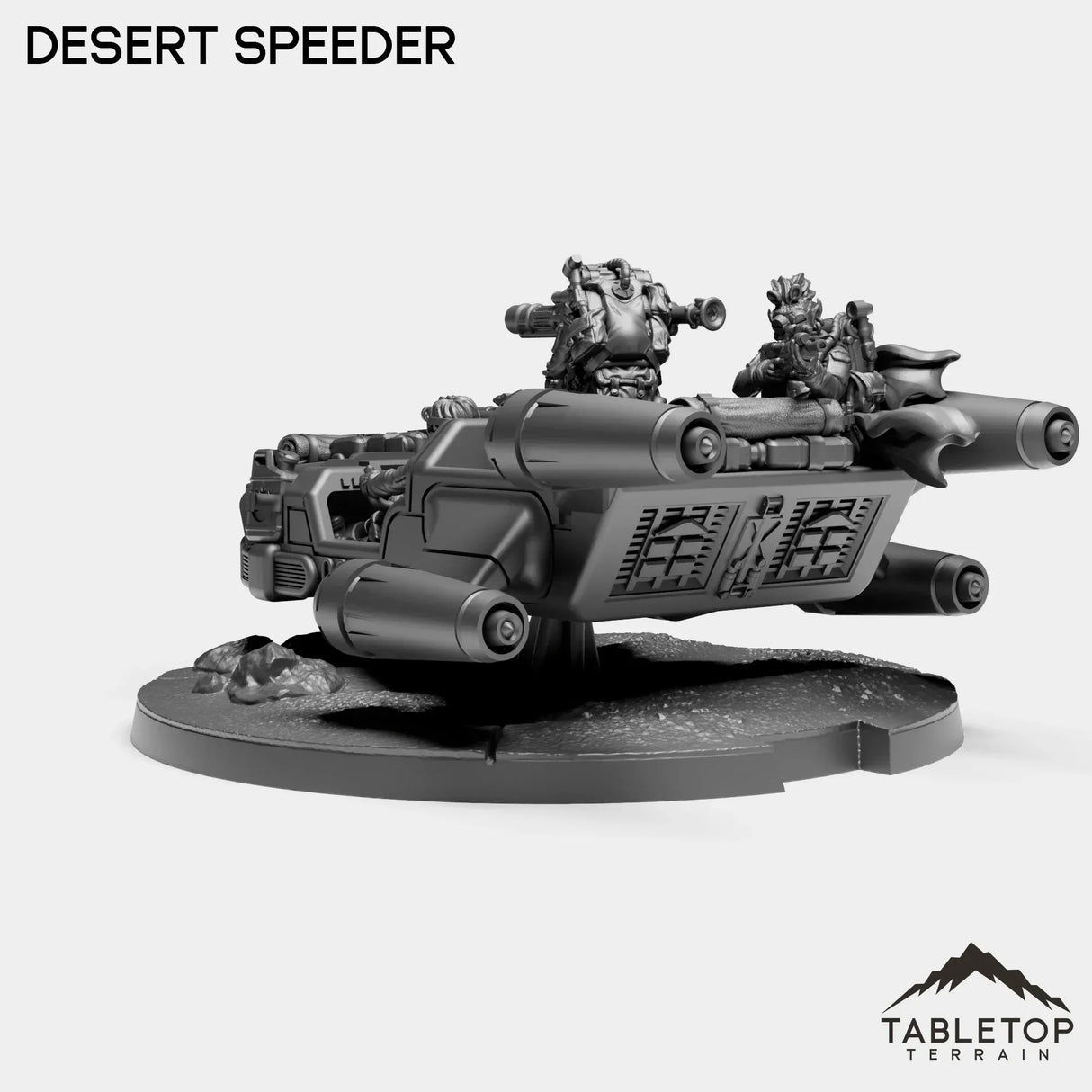 Tabletop Terrain Miniature Desert Speeder
