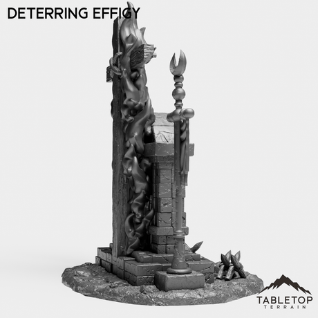 Tabletop Terrain Miniature Detering Effigy