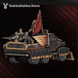 Tabletop Terrain Miniature Dinofelis WTV D-89 with Kommissar Graber