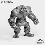 Tabletop Terrain Miniature Dire Troll