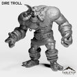 Tabletop Terrain Miniature Dire Troll