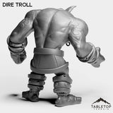 Tabletop Terrain Miniature Dire Troll
