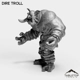 Tabletop Terrain Miniature Dire Troll
