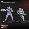 Tabletop Terrain Miniature Diseased Guardians