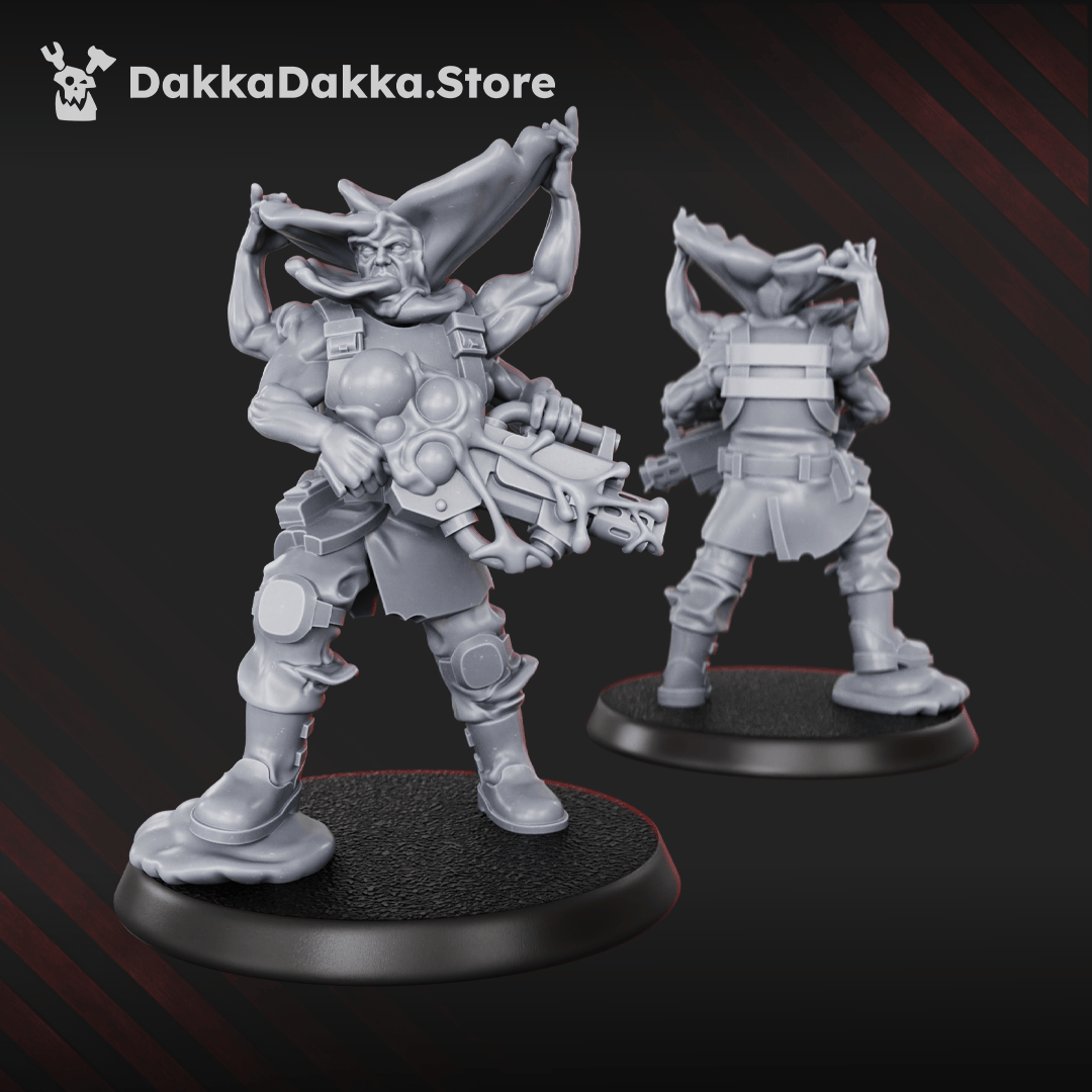 Tabletop Terrain Miniature Diseased PG Gunners Squad (x10)
