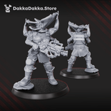 Tabletop Terrain Miniature Diseased PG Gunners Squad (x10)