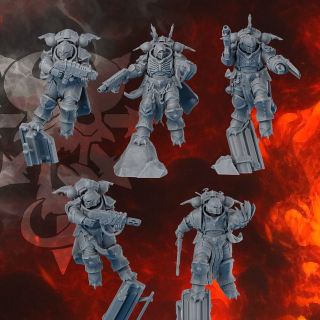 Tabletop Terrain Miniature Dismembers assembly kit