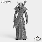 Tabletop Terrain Miniature DK Blood Elves Female