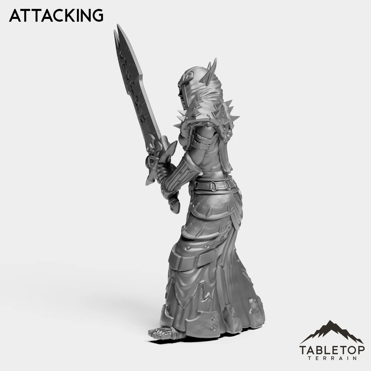 Tabletop Terrain Miniature DK Blood Elves Female