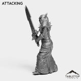 Tabletop Terrain Miniature DK Blood Elves Female