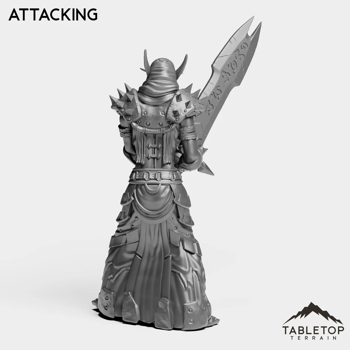 Tabletop Terrain Miniature DK Blood Elves Female