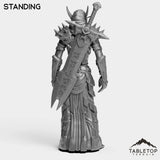 Tabletop Terrain Miniature DK Blood Elves Female