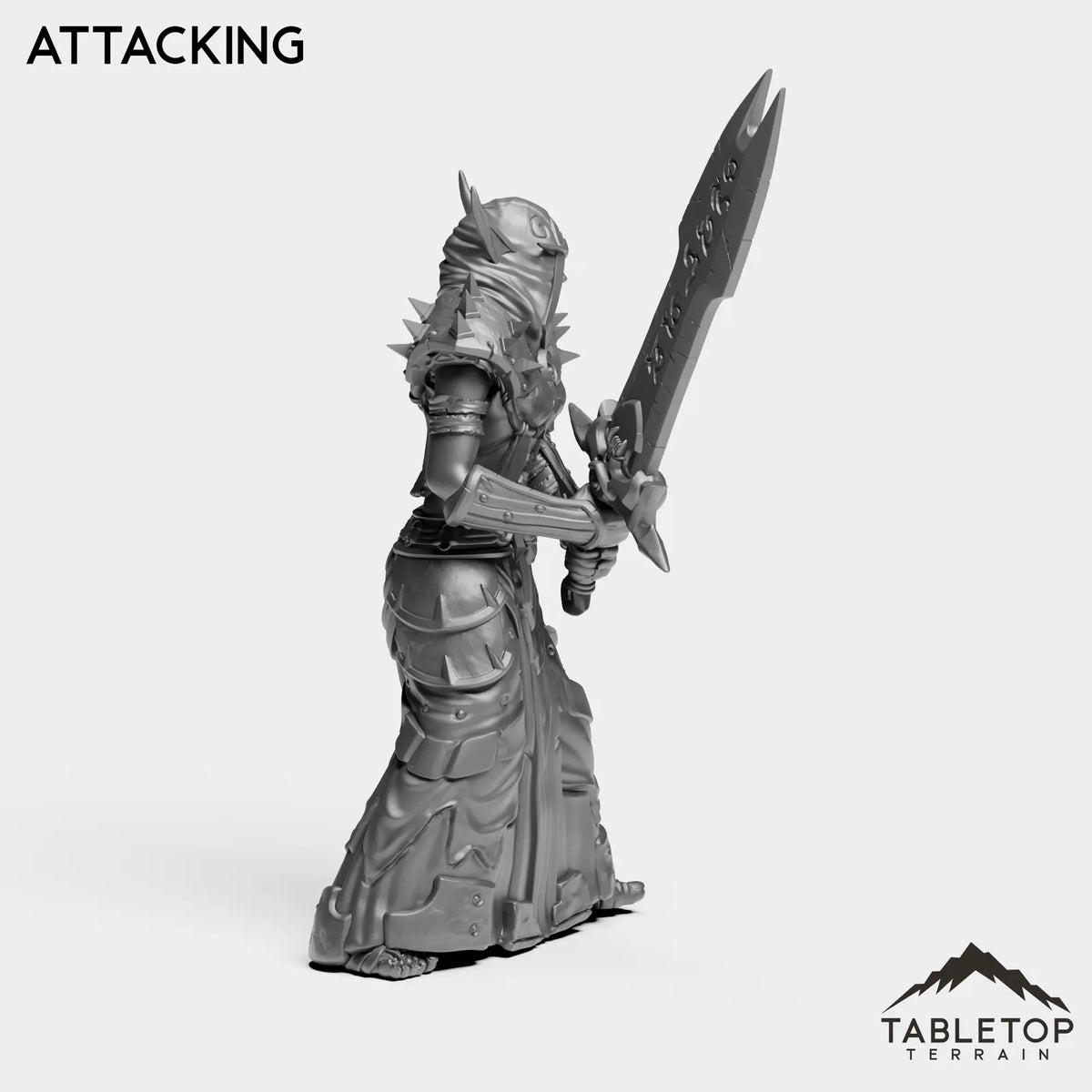 Tabletop Terrain Miniature DK Blood Elves Female