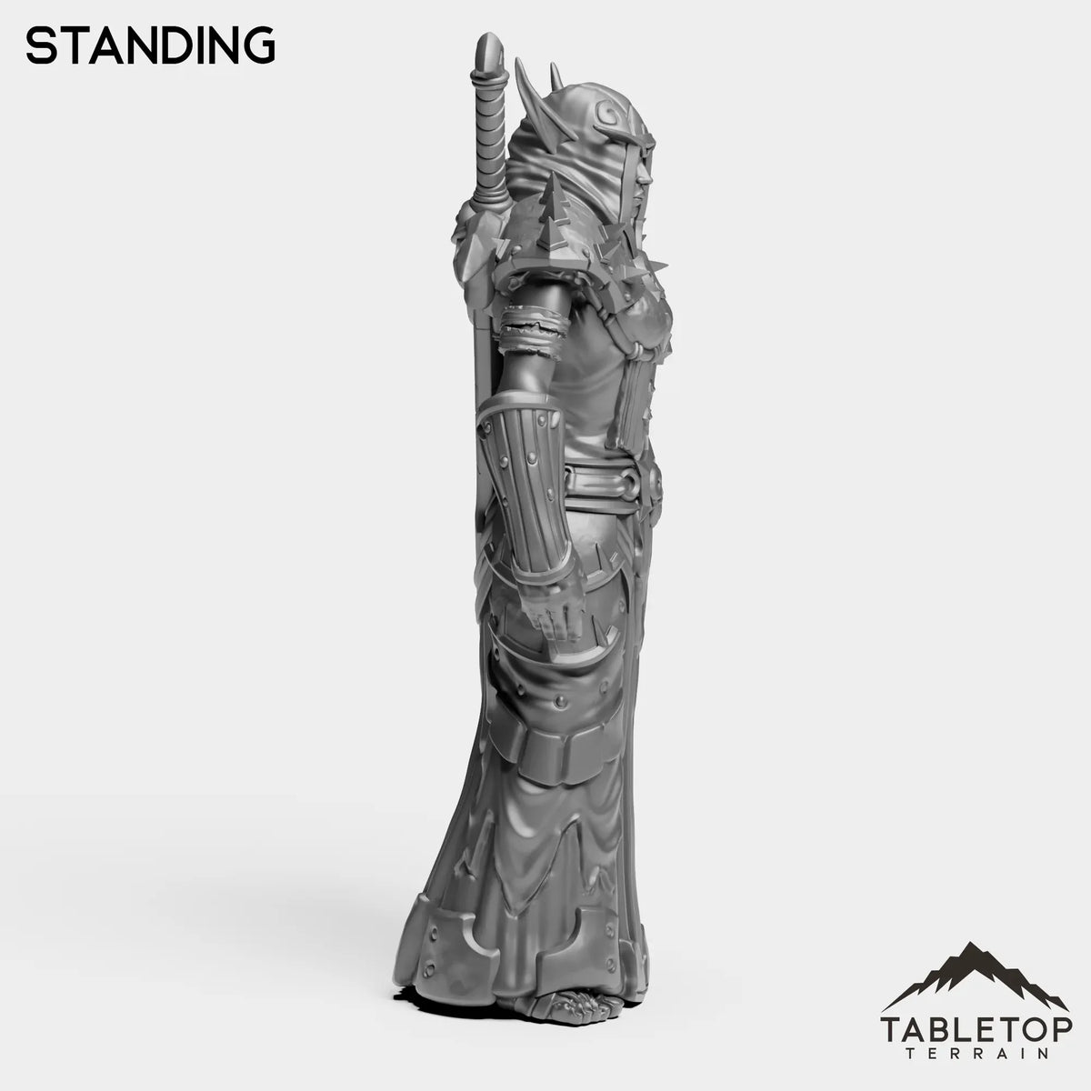 Tabletop Terrain Miniature DK Blood Elves Female