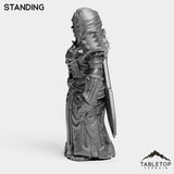 Tabletop Terrain Miniature DK Dwarves Female