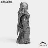 Tabletop Terrain Miniature DK Dwarves Female