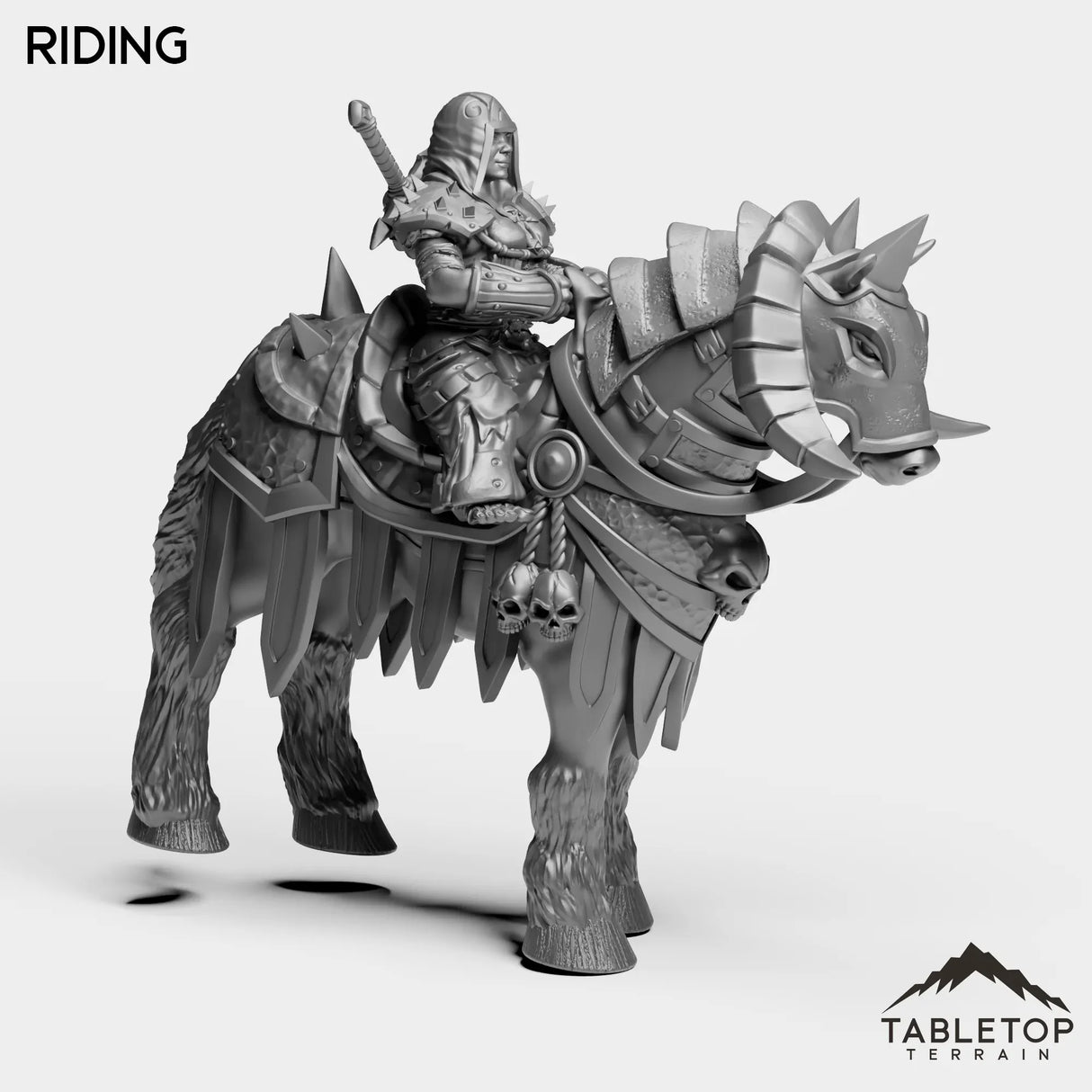 Tabletop Terrain Miniature DK Dwarves Female