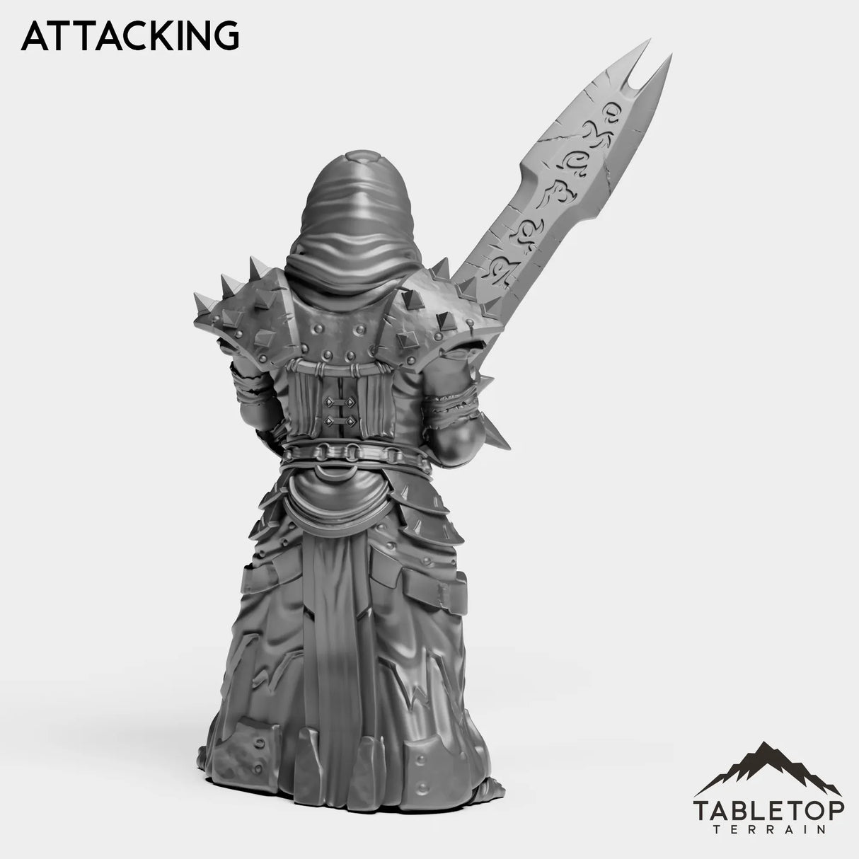 Tabletop Terrain Miniature DK Dwarves Female