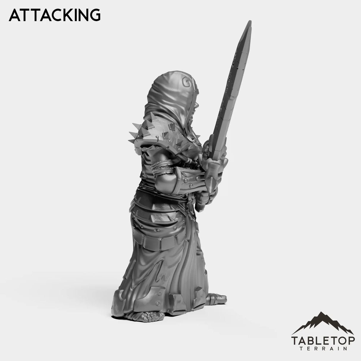 Tabletop Terrain Miniature DK Dwarves Female
