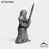 Tabletop Terrain Miniature DK Dwarves Female