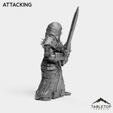Tabletop Terrain Miniature DK Dwarves Female