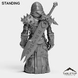 Tabletop Terrain Miniature DK Dwarves Female