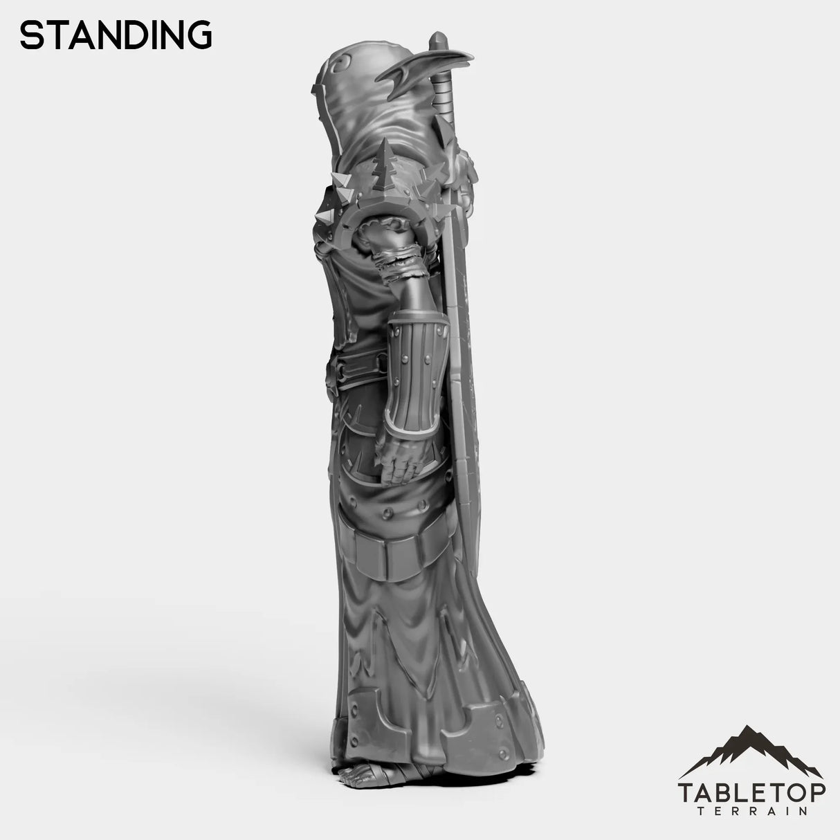 Tabletop Terrain Miniature DK Elves Female