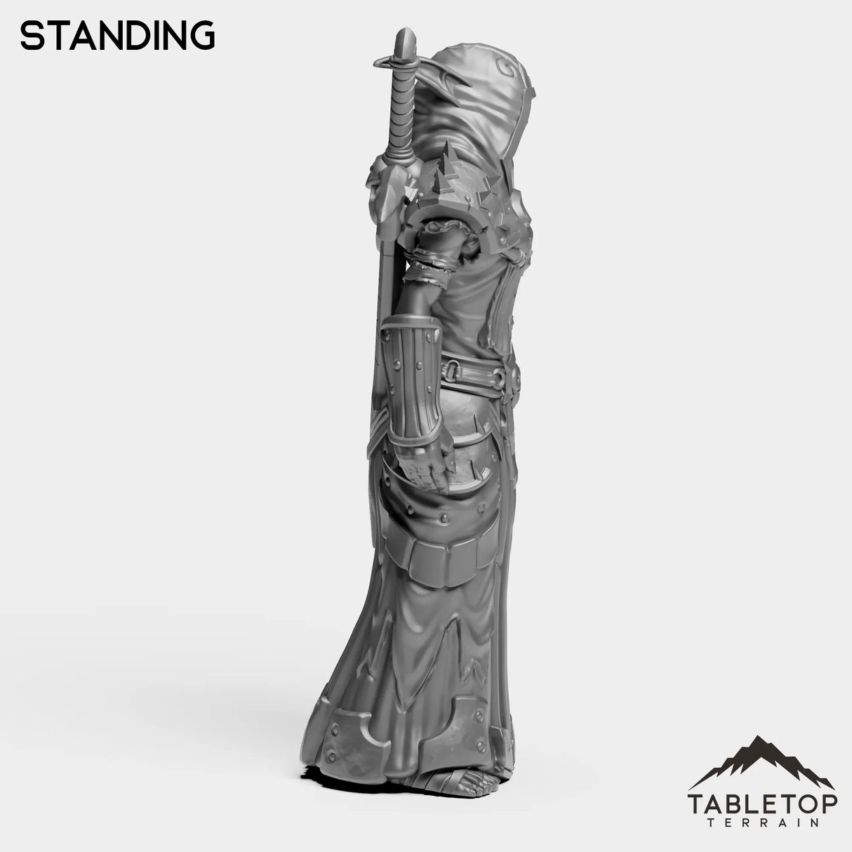 Tabletop Terrain Miniature DK Elves Female