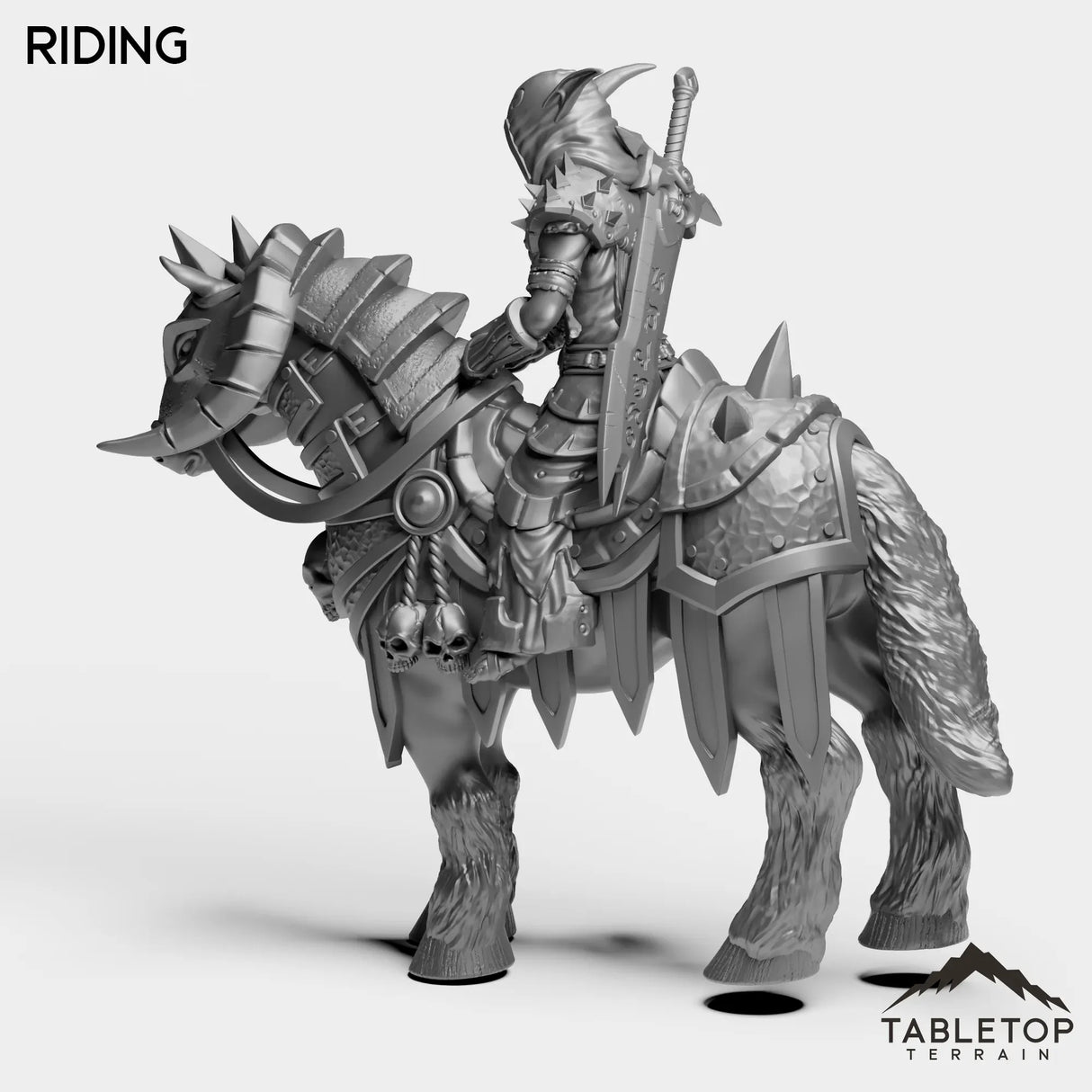Tabletop Terrain Miniature DK Elves Female