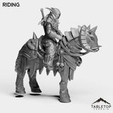 Tabletop Terrain Miniature DK Elves Female