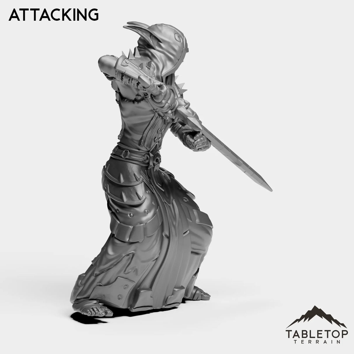 Tabletop Terrain Miniature DK Elves Female