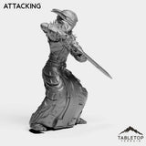 Tabletop Terrain Miniature DK Elves Female