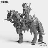 Tabletop Terrain Miniature DK Elves Female