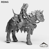 Tabletop Terrain Miniature DK Exiled Female