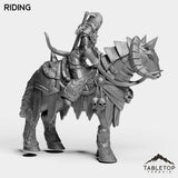 Tabletop Terrain Miniature DK Exiled Female