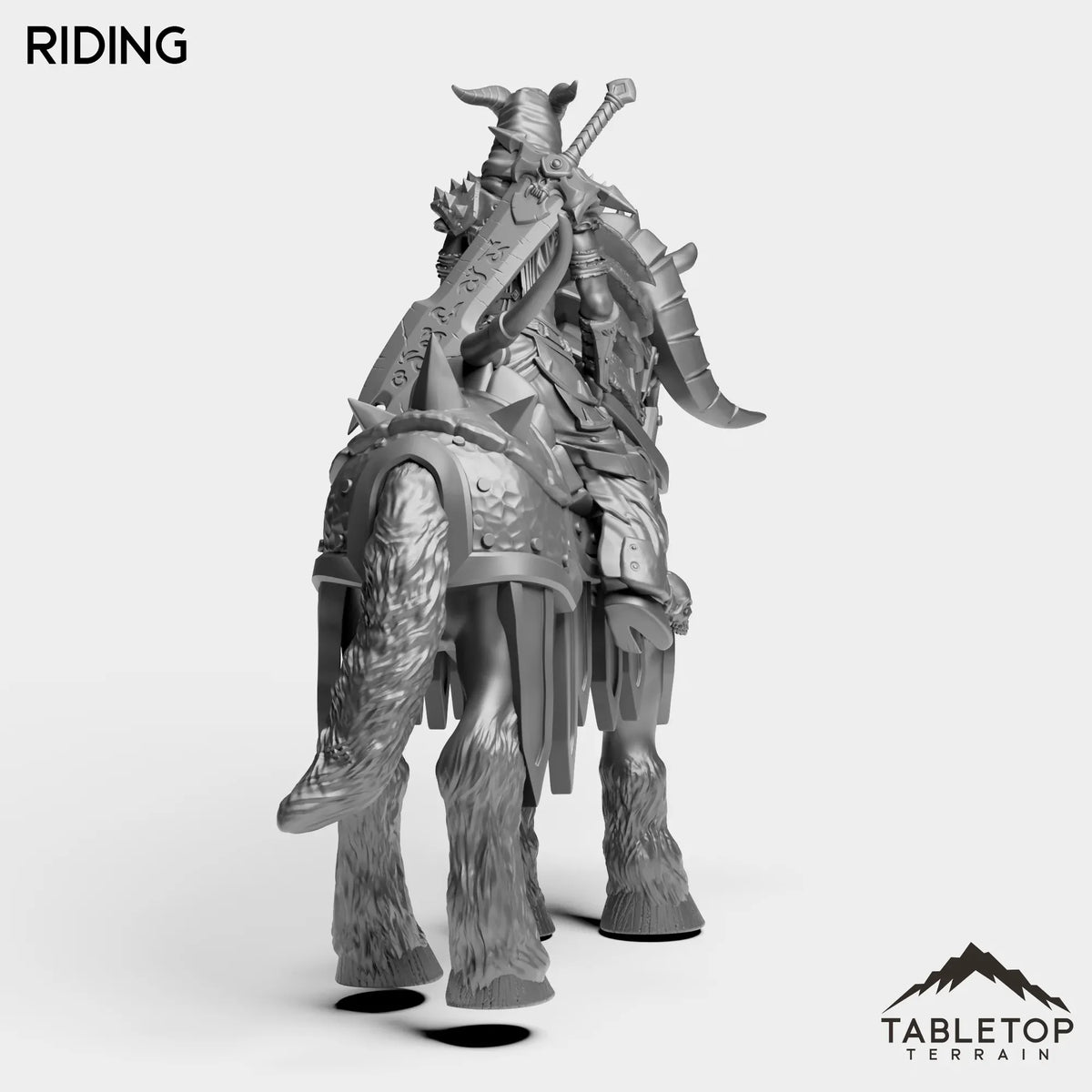 Tabletop Terrain Miniature DK Exiled Female