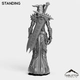 Tabletop Terrain Miniature DK Exiled Female