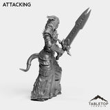 Tabletop Terrain Miniature DK Exiled Female