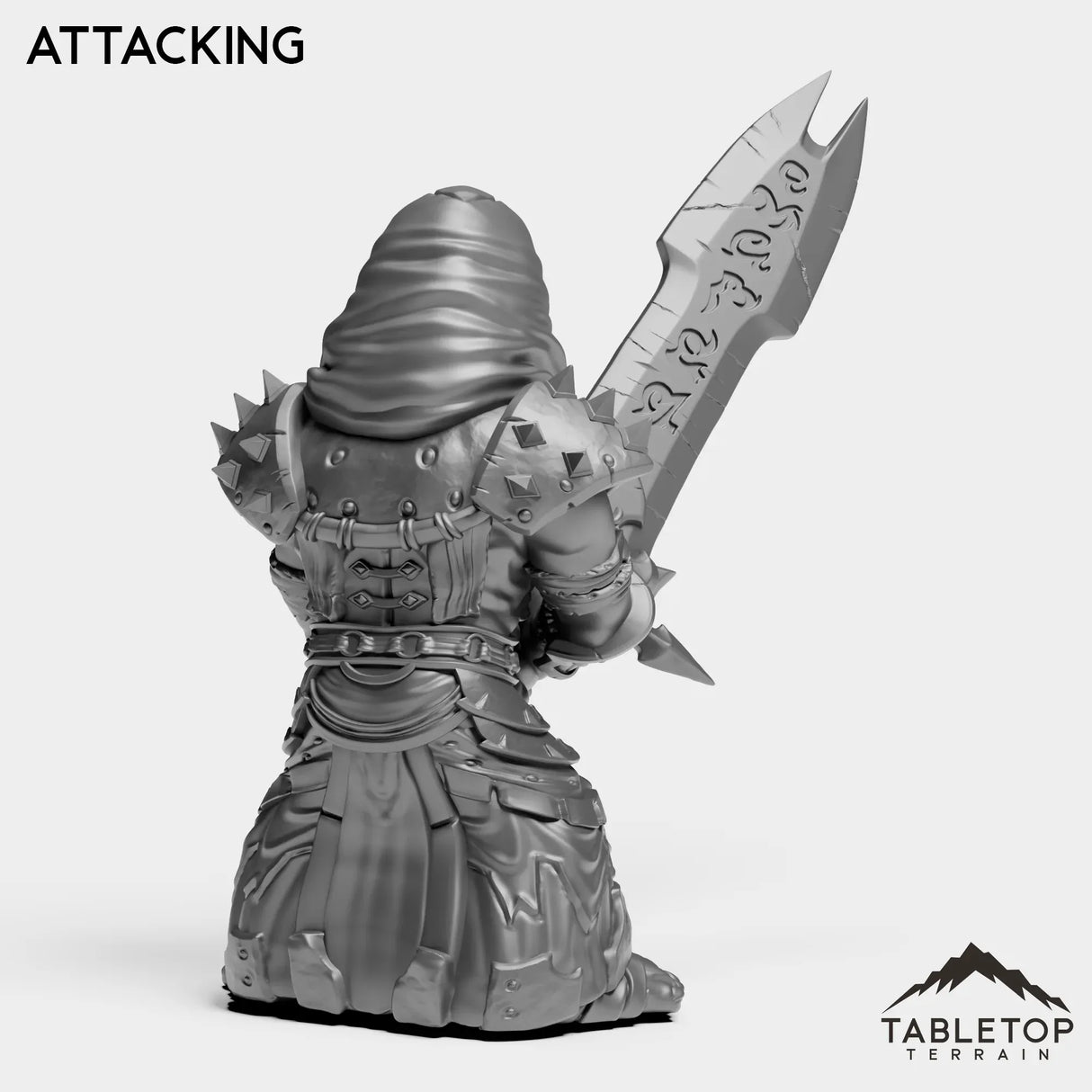 Tabletop Terrain Miniature DK Gnome Female