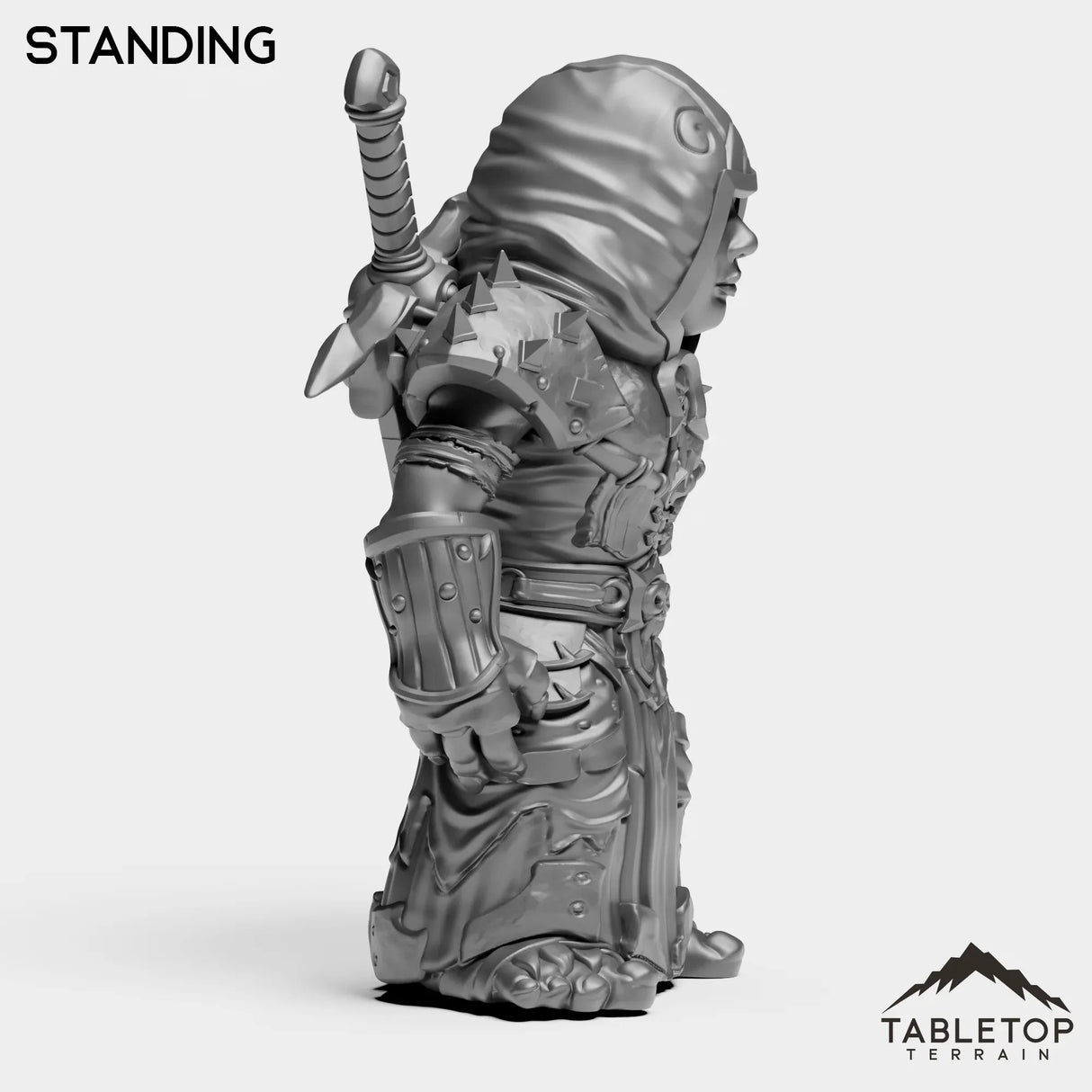 Tabletop Terrain Miniature DK Gnome Female