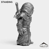 Tabletop Terrain Miniature DK Gnome Female