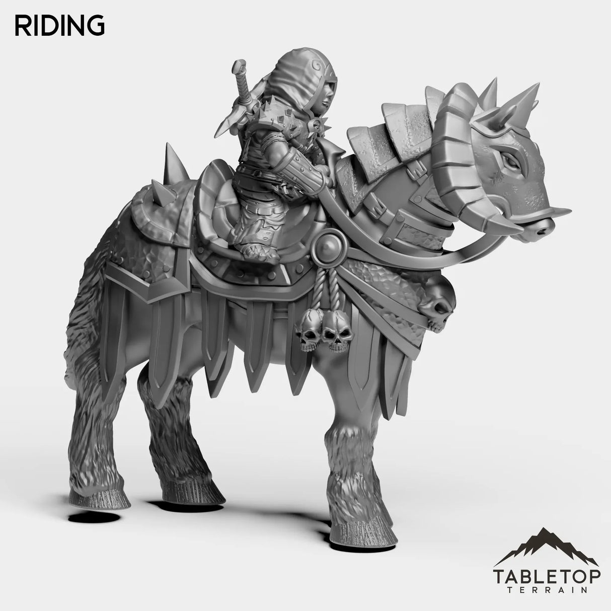 Tabletop Terrain Miniature DK Gnome Female