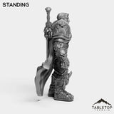 Tabletop Terrain Miniature DK Horseman King